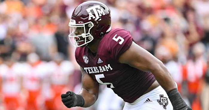 Texas A&M defensive lineman Shemar Turner